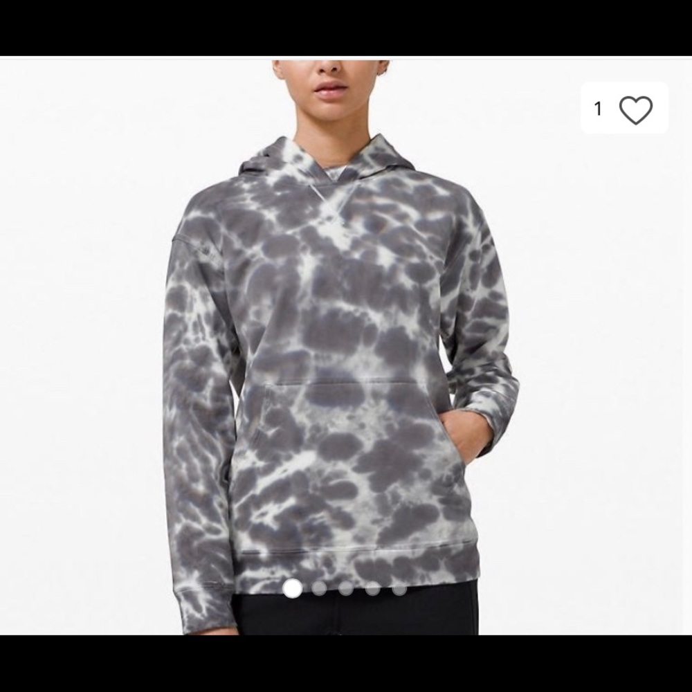 Lululemon All Yours tie dye hoodie
